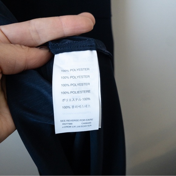 J.CREW Navy Blue Sleeveless Maxi Dress - Picture 6 of 8